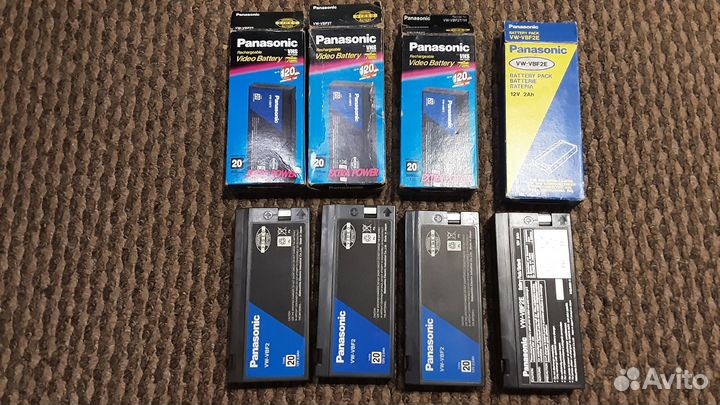 Panasonic VW VBF2 4шт не рабочие