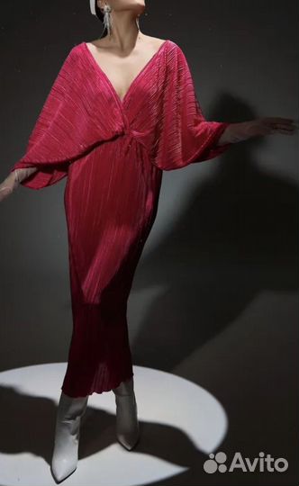 Платье плиссе