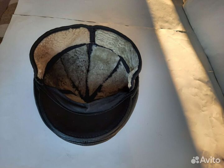 Муж. кепи,мех внутри,р.57