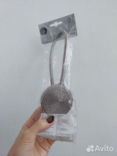 Подхват/держатель для штор магнитный