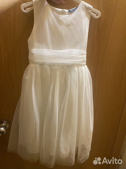 Платье белое 122