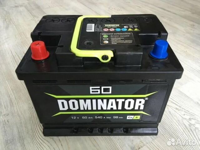 Аккумулятор Dominator 60 a/ч