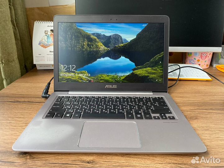 Игровой ноутбук Asus в хорошем состоянии