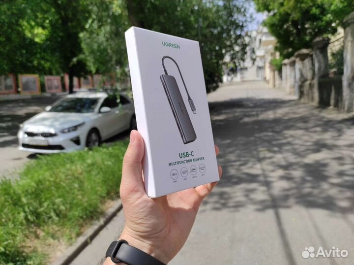 USB Hub (хаб) Ugreen USB-C (70410) новый