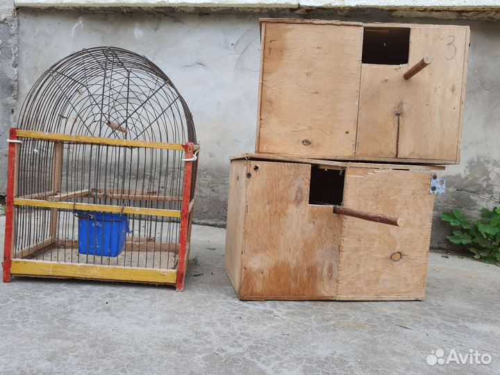 Домики для попугаев (дуплянки)