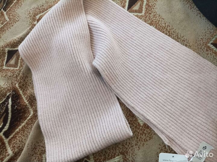 Комплект шапка и шарф женский