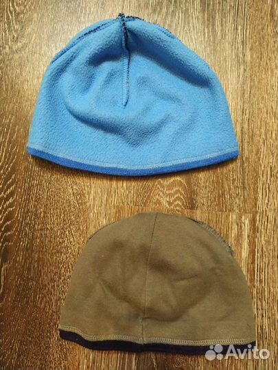 Шапки на мальчика с подкладкой на флисе/двойные