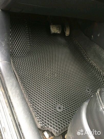 Автоковрики Эва(Eva) с бортами Рав 4 2011г.в