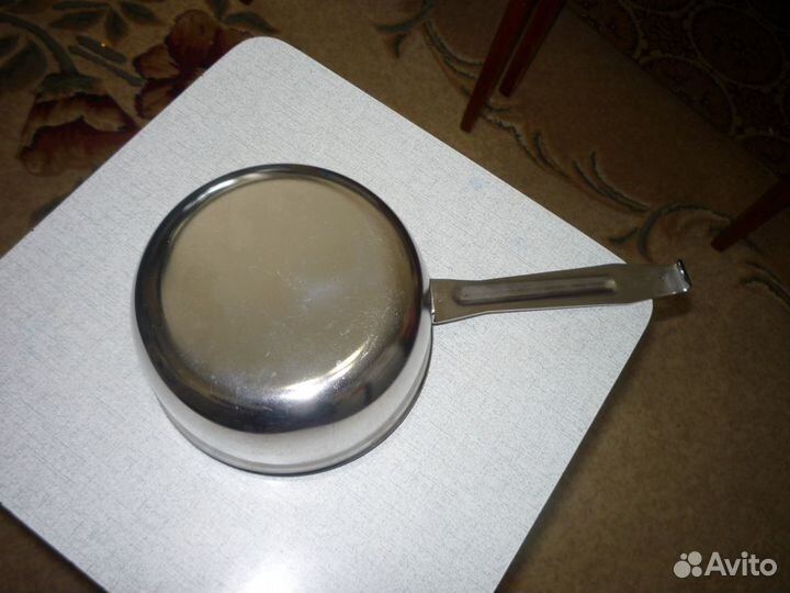 Ковши: нержавейка и эмалированный, новые