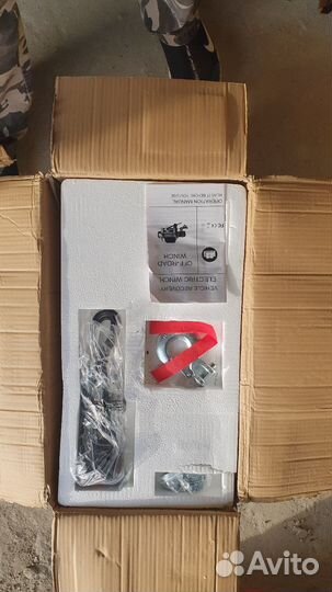 Лебедка электрическая 12v