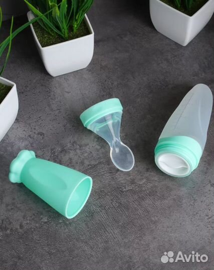 Детская ложка-дозатор для кормления