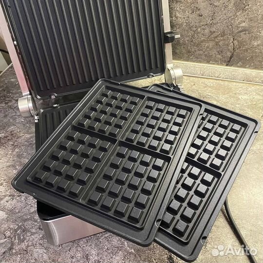 Новый гриль электрический вафельница GRA08 razz