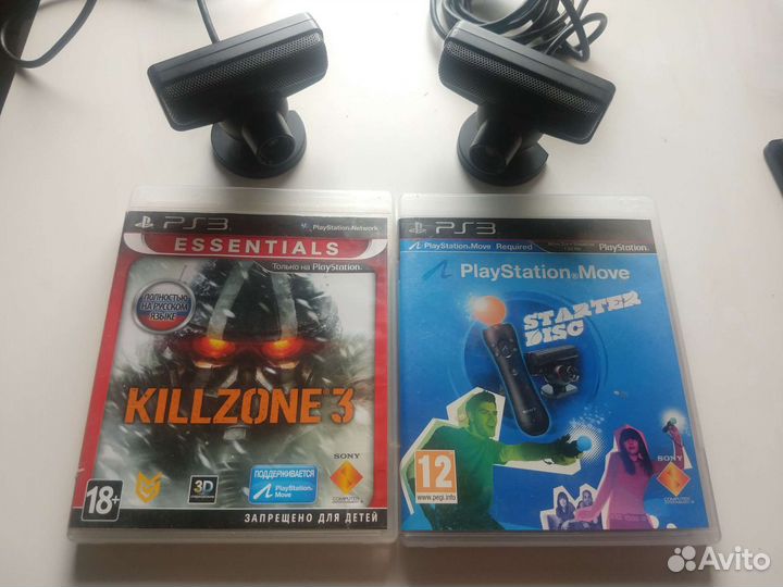 PlayStation Eye+2 диска