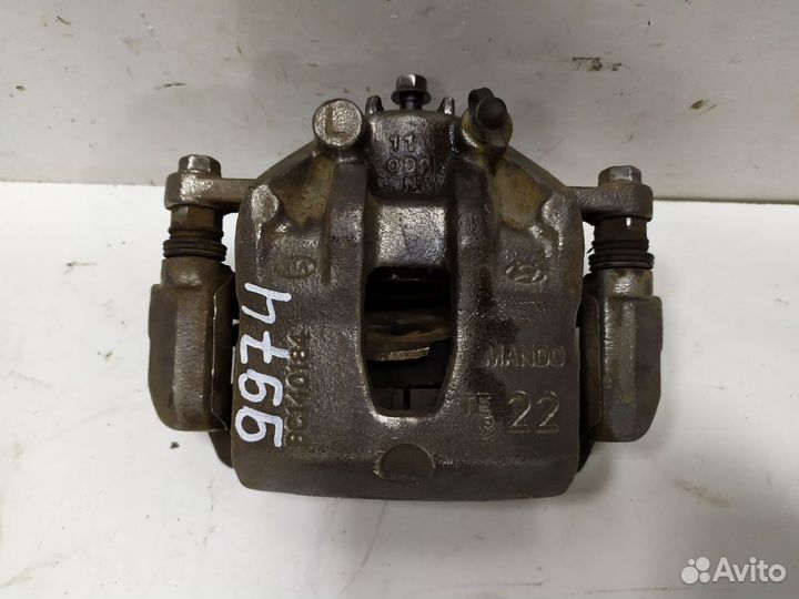 Суппорт тормозной передний левый Solaris 2010-2017