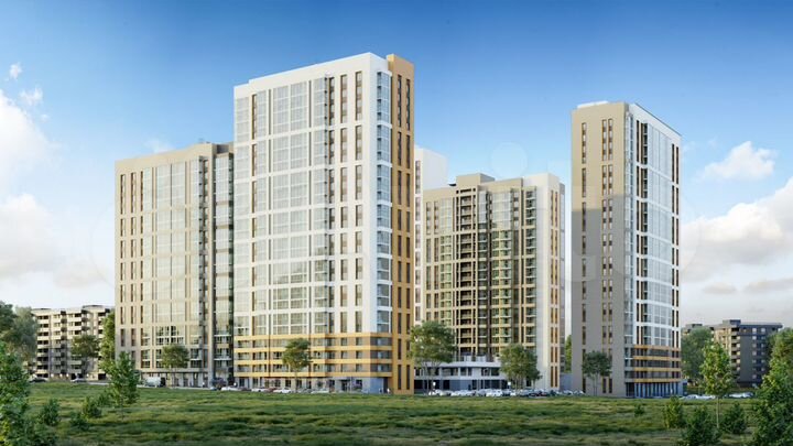 1-к. квартира, 39,1 м², 18/24 эт.