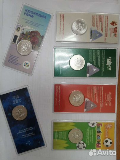 Монеты в блистере