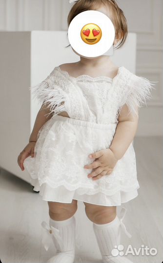 Платье боди для девочки