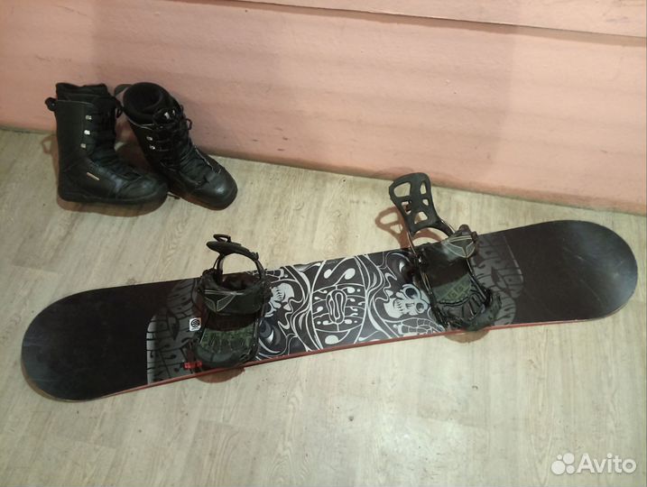 Сноуборд Santa Cruz 160 см. Комплект