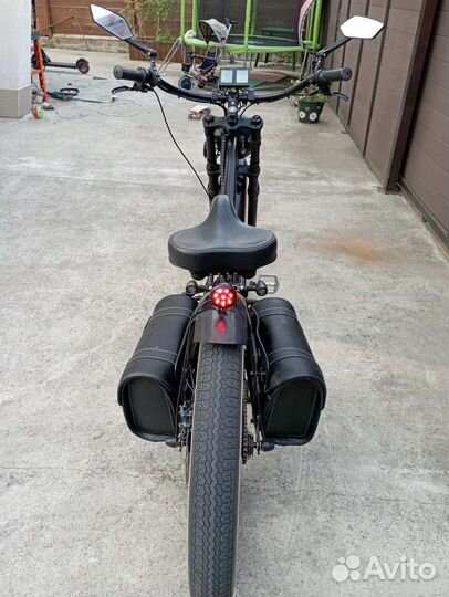 Американский кастомный полноприводный электобайк