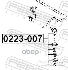 Тяга стабилизатора передняя 0223007 Febest