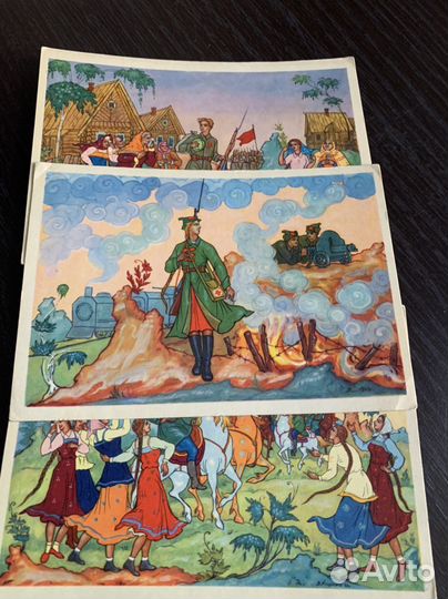 Открытки с песнями СССР