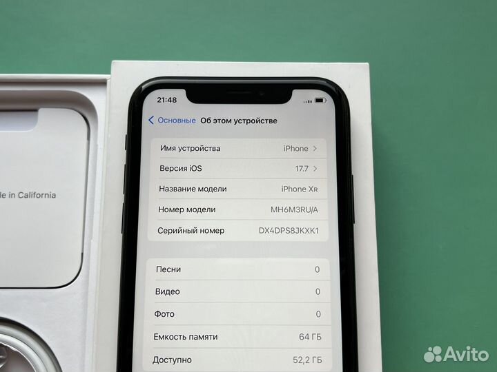iPhone Xr, 64 ГБ