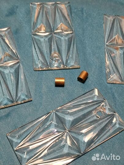 Подвески хрустальные для люстры СССР