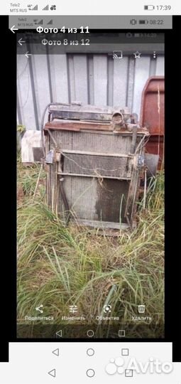 Радиатор охлаждения и кпп маз-236