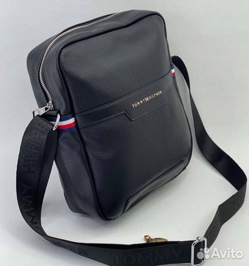 Сумка мужская кожаная Tommy hilfiger A4