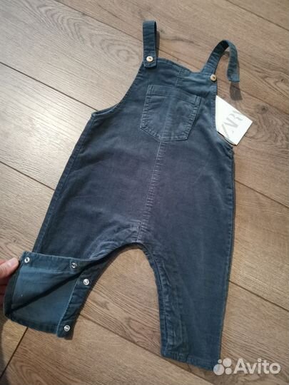 Детский комбинезон вельвет zara 74p