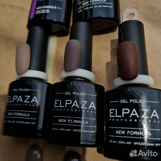 Новый гель лак для ногтей elpaza набором 5 штук