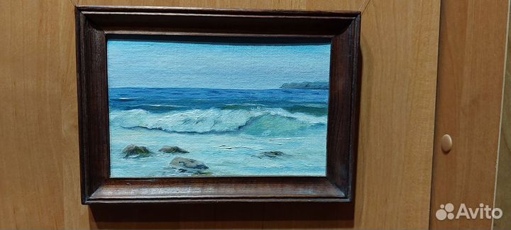 Мини-картины маслом 3шт