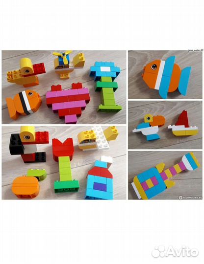 Lego duplo мои первые кубики
