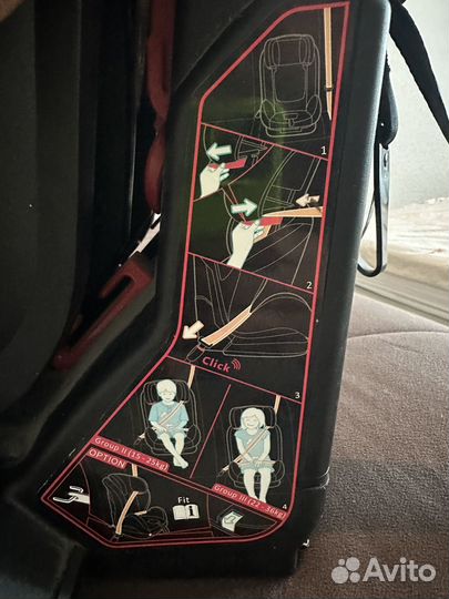 Деское автокресло Welldon isofix 9-36кг