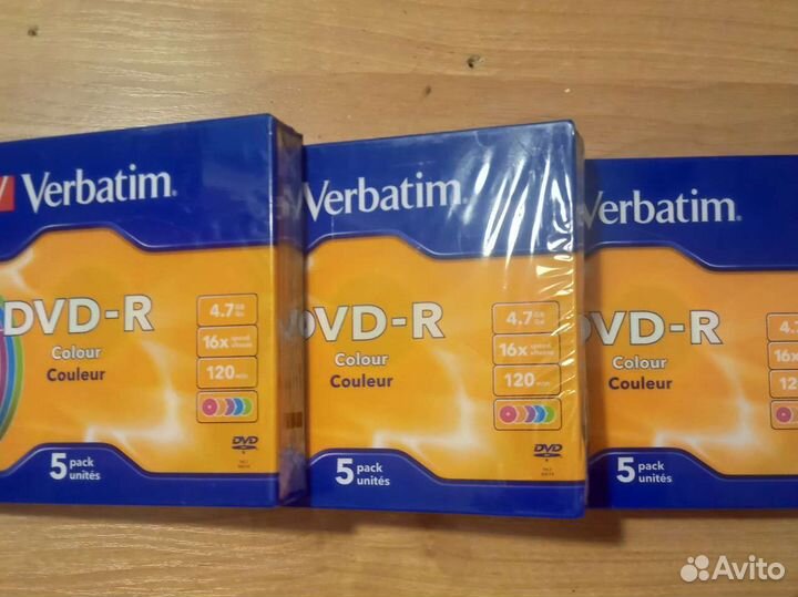 DVD-R диски чистые
