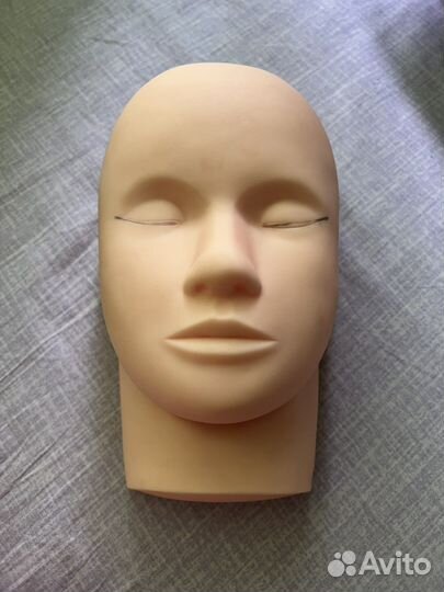 Манекен тренировочный, для наращивания ресниц