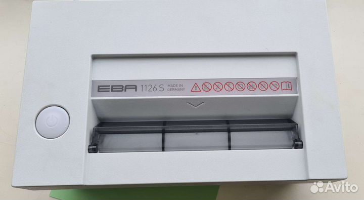 Уничтожитель бумаги (шредер) eba 1126s