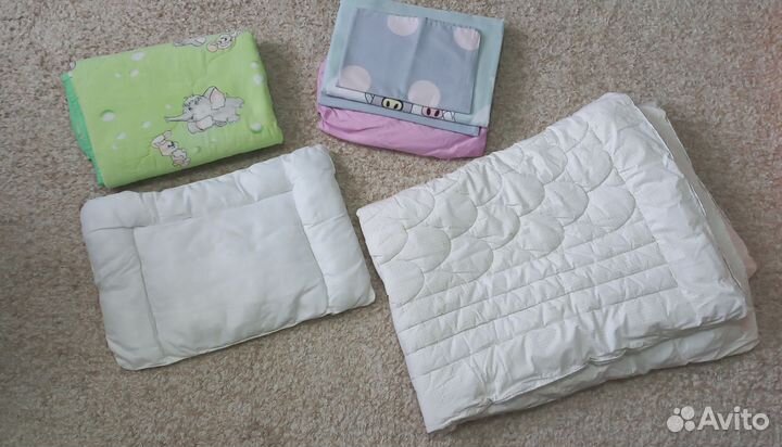 Постельное белье детское и пледик