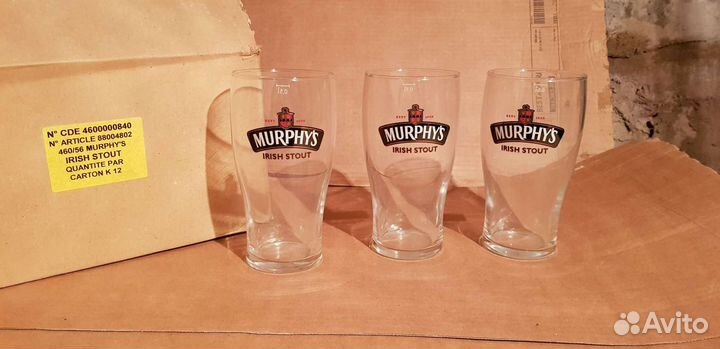 Бокал Murphys Irish Stout 0,5л