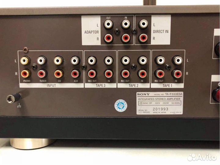 Sony TA-F333 ESA усилитель интегральный 100v