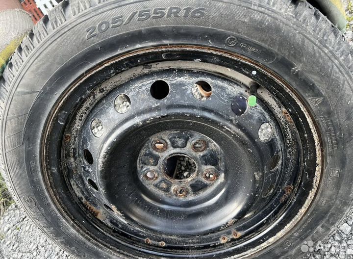 R16 Hankook Winter I'Pike 205/55, PCD 5x114.3 DIA 60.1