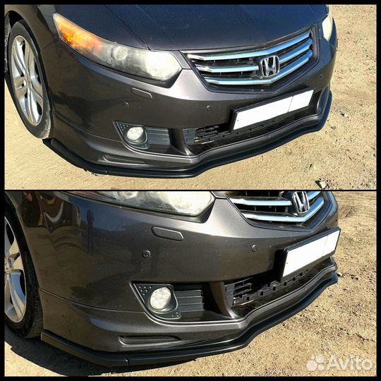 Сплиттер перед накладки Honda Accord 8 TypeS 08/10