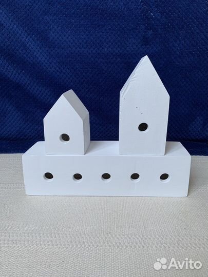 Подсвечник из гипса