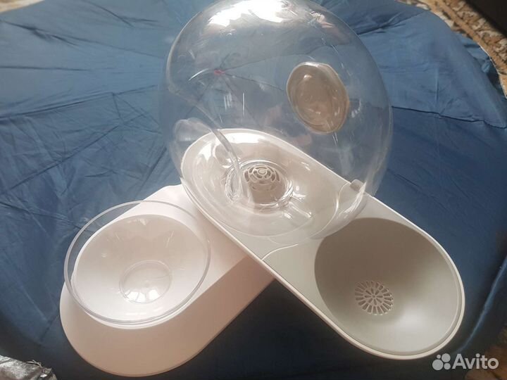 Поилка с кормушкой для кошки и мелких собак