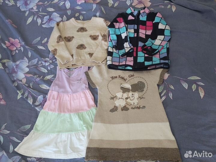 Одежда пакетом на девочку 92-104