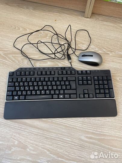 Клавиатура и мышь Dell проводные