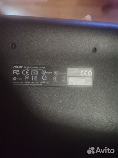 Ноутбук asus