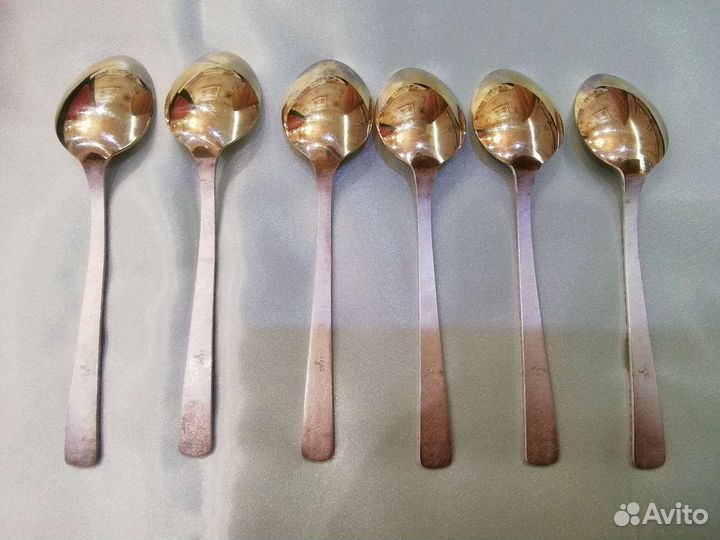 Ложки мельхиоровые, чайные. Много(см фото)