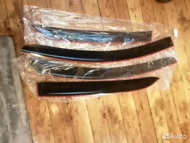 Дефлекторы на окна Renault logan 2