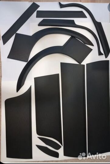 К-т пластиковых накладок на дэу нексию